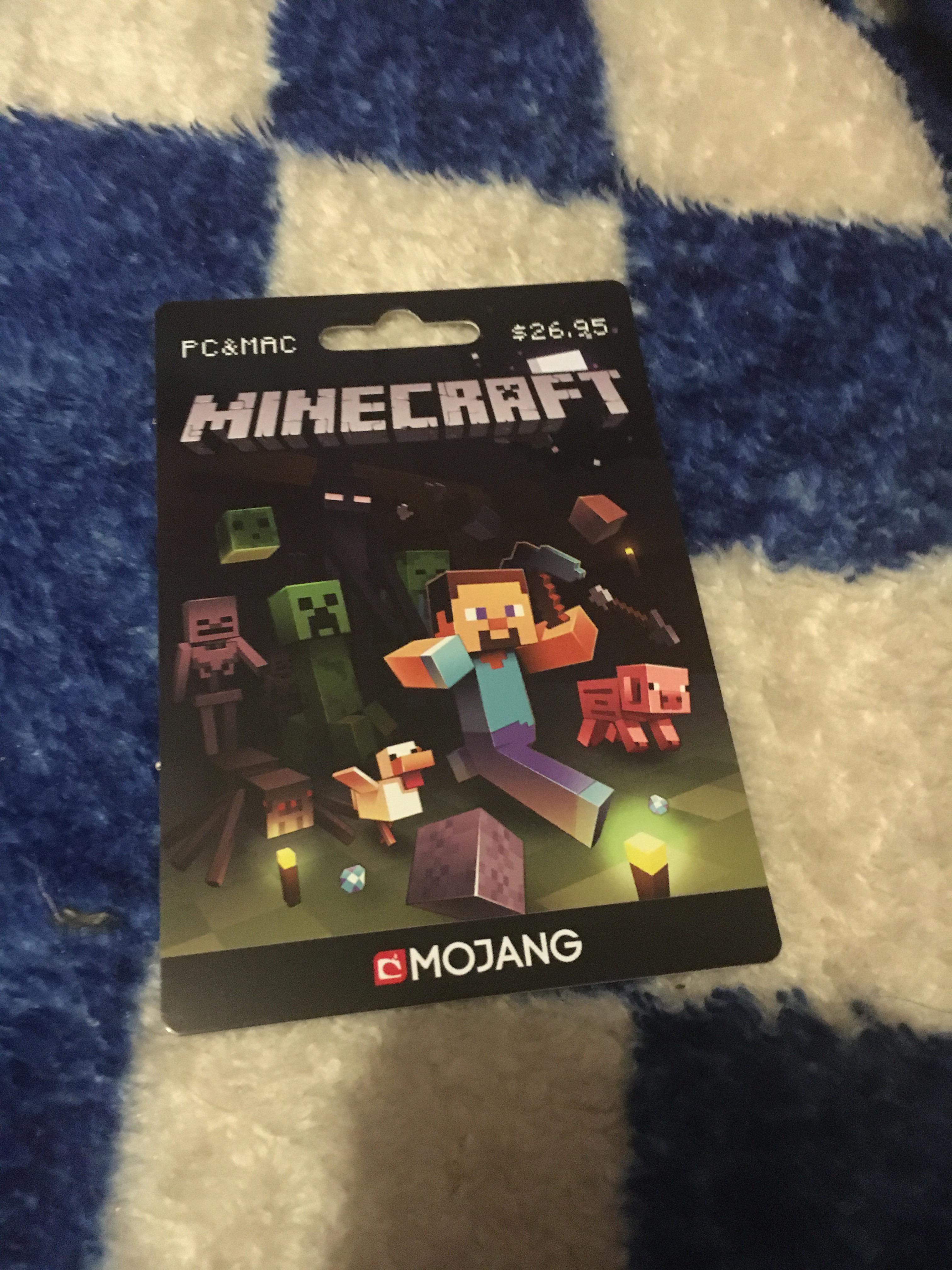 paying for a minecraft account mac